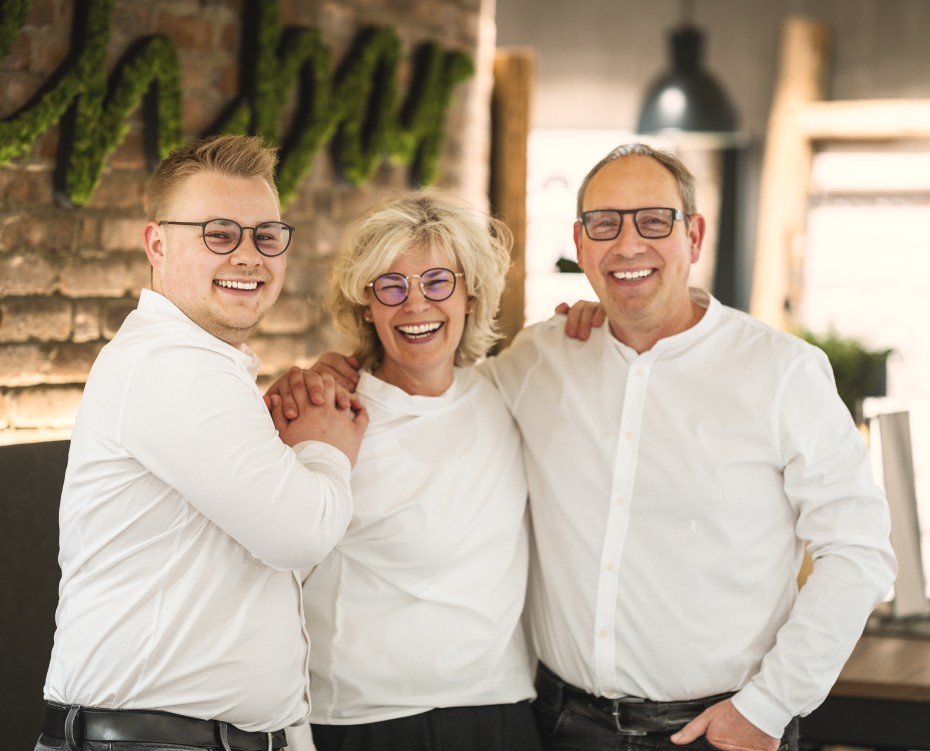 Robin, Petra und Frank Beinlich